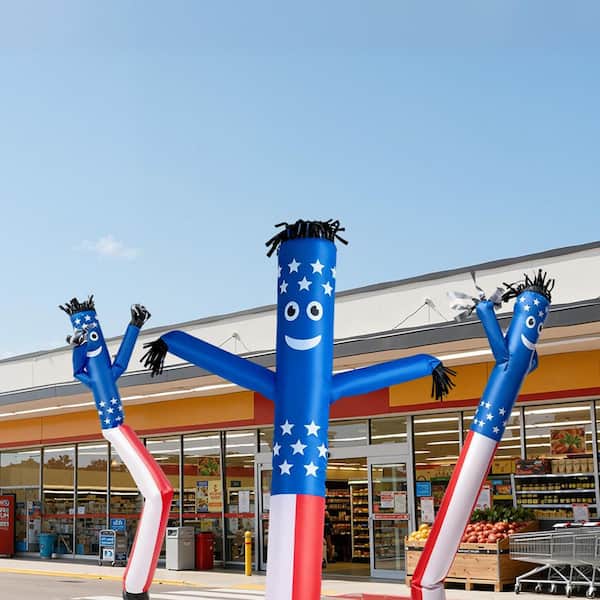 Inflatable Tube Man, Dancing Tube Guy, Wind Flying Arm Flailing Air Puppet, 18 in. (Blower Not Included), 20 ft. Tall