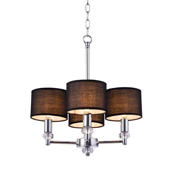 Casainc 5 In X 4 Black Gold Clip On Drum Small Chandelier Lamp Shade Xd Cyl The Home Depot Drum Small Chandelier Lamp Shade, Chandelier Lamp Shades Black