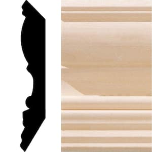 3/4 in. x 4-1/2 in. x 8 ft. Hardwood Crown Moulding