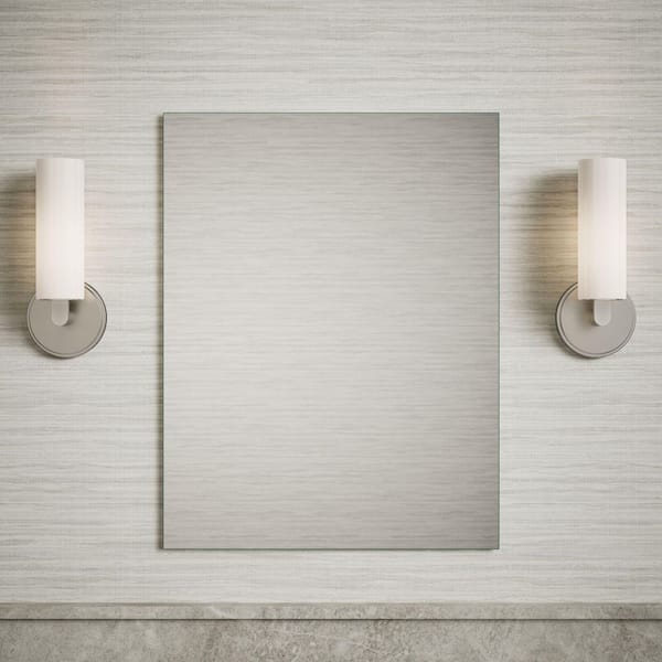 Embark 20 in. W x 26 in. H Rectangular Recessed/Surface Mount Medicine Cabinet with Mirror