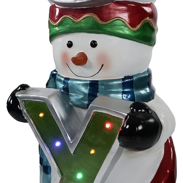 Fraser Hill Farm 5 ft. Christmas Stacking Snowman Trio with Joy Sign with  Long-Lasting LED Lights FFRS060-SNM1-WT - The Home Depot