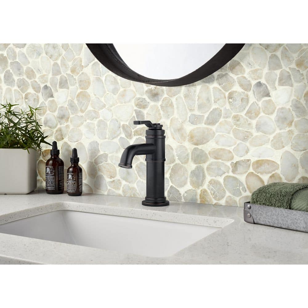 12" x 12" Dorado Natural Stone Pebble Mosaic Tile
