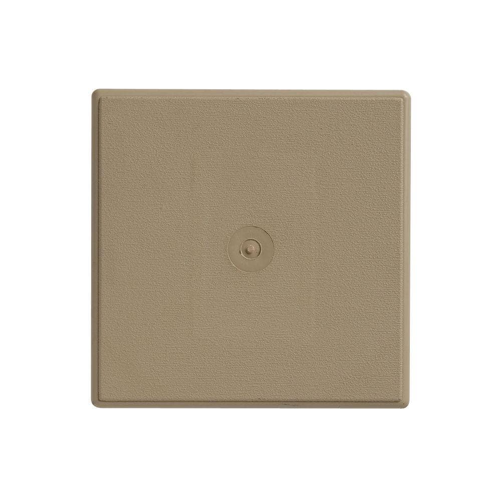 HIP UP POWER GUARD ベージュ　2枚　Lサイズ Ply Gem 6.75 in. x 6.75 in. Khaki Dutch Lap Surface Mounting Block