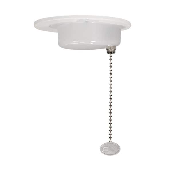 Wirelessly Convert a Pull Chain Light Fixture into a Convenient