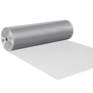 1/2 in. Hardware Cloth 36 in. x 100 ft. Galvanized Wire Mesh Roll for Chicken Fencing Garden Small Rodent Protection