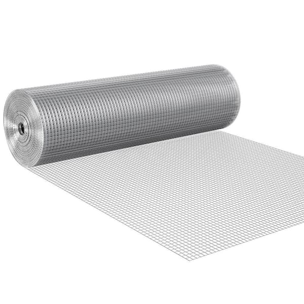 1/2 in. Hardware Cloth 36 in. x 100 ft. Galvanized Wire Mesh Roll for Chicken Fencing Garden Small Rodent Protection