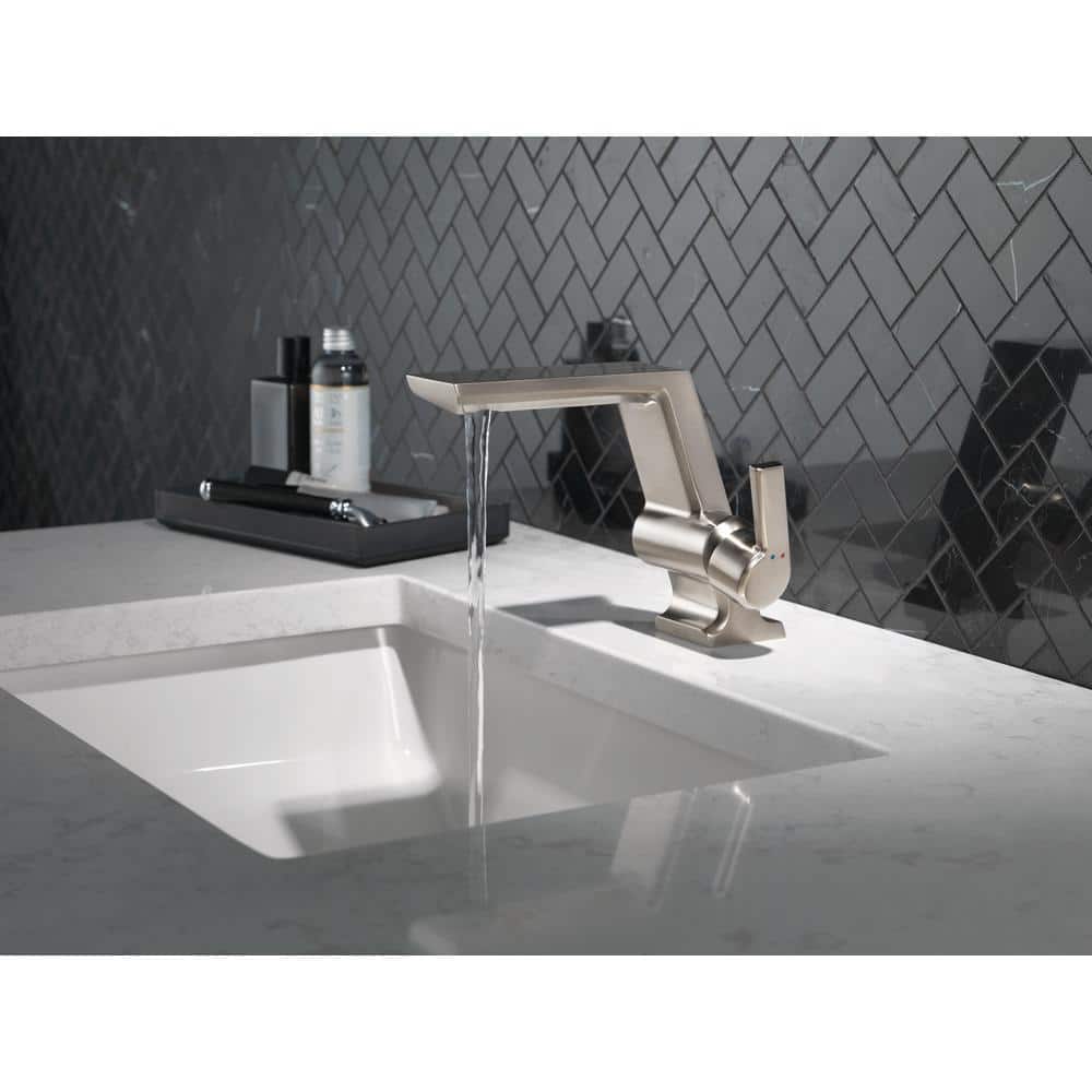 Sleek Pivotal 5.5" Stainless Steel Single Hole Faucet with ADA Compliance