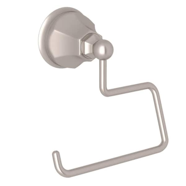 Palladian Wall Mount Toilet Paper Holder in Satin Nickel