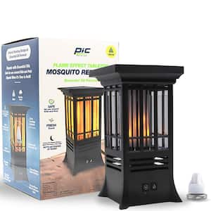 Solar Flame Effect Tabletop Outdoor Mosquito Repellent