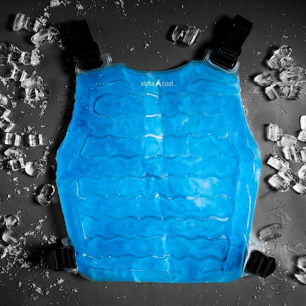 ALPHACOOL Unisex 1-Size Blue Original Cooling Ice Vest