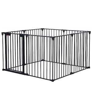 25 in. W X 29 in. H Multifunctional fence 8-Piece ( Pet Pens, Fireplace, Christmas Tree, Stairs Gate, Prohibited area）