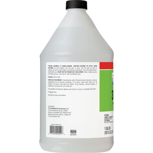 128 oz. 30% Cleaning Cleaning Vinegar Concentrate (4-Pack) and 32 oz. Professional Spray Bottle