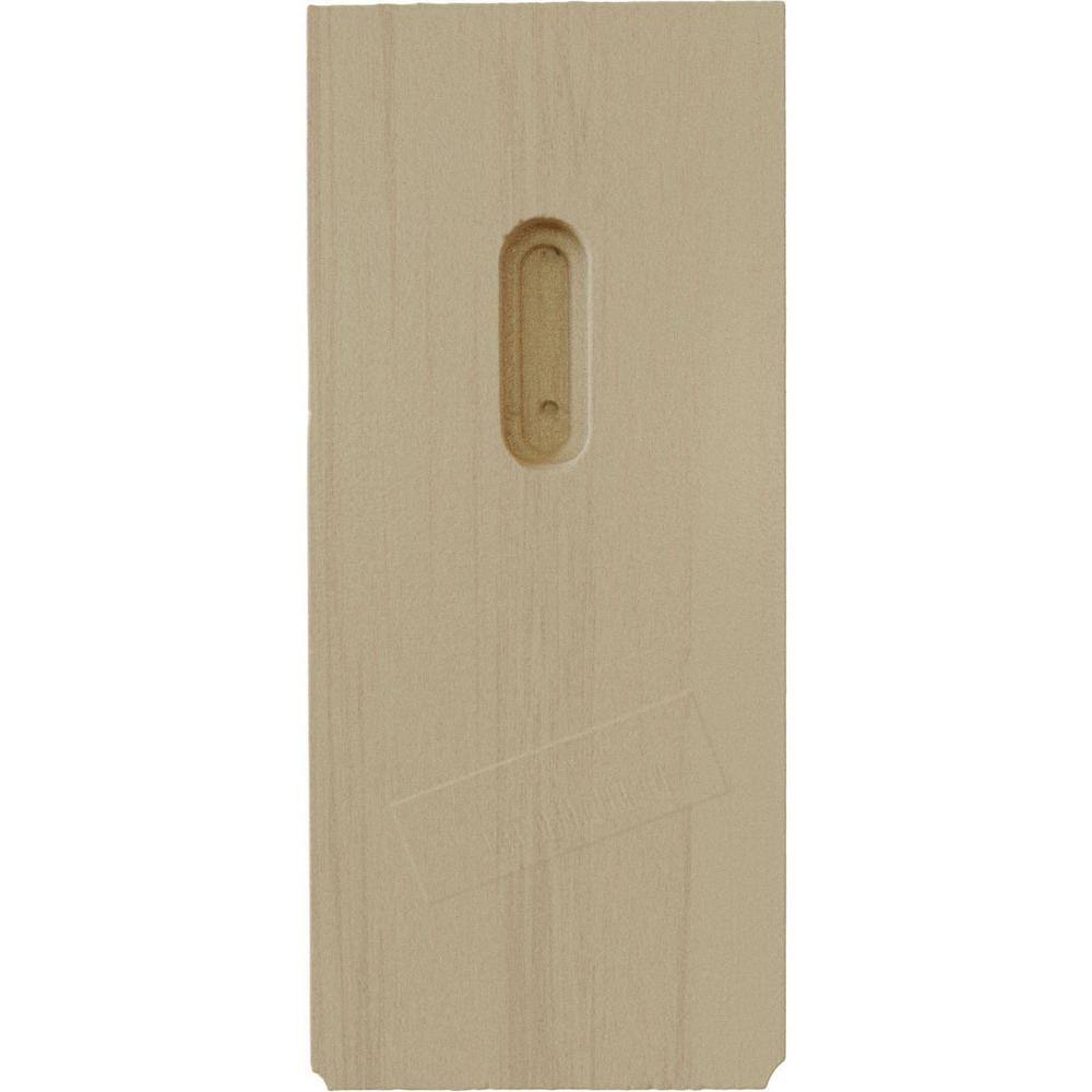 Unfinished Rubberwood Clarksville Corbel 3.5"W x 4"D x 8"H