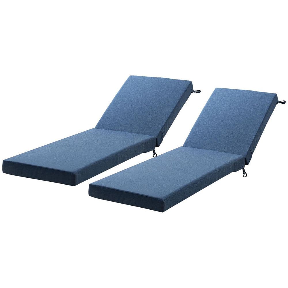 moosprr 22.4 in. x 71.9 in. x 3.5 in. Outdoor Chaise Lounge Cushion in — free download