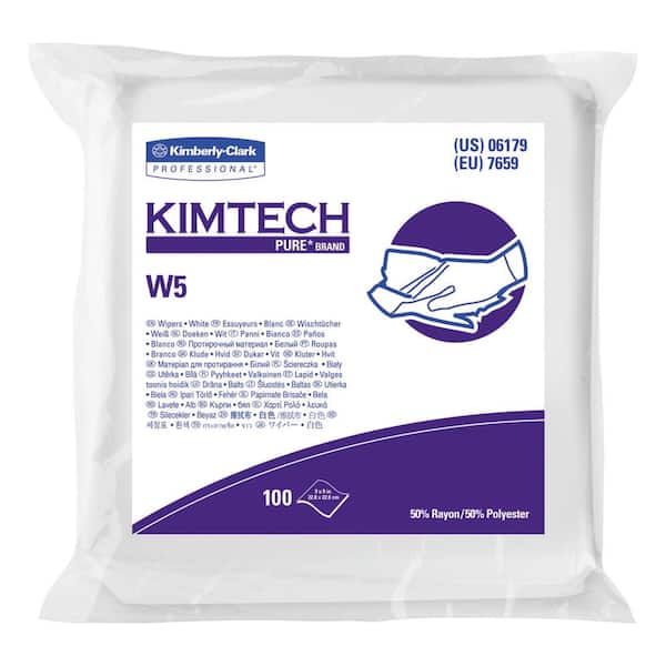 Pure W5 Dry Wipers (100-Pack) (5 Packs/Carton)