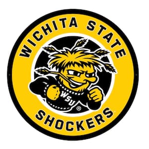 23 in. Wichita State University Round Plug-in LED Lighted Sign
