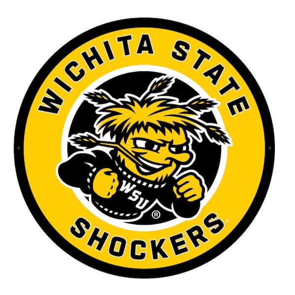Evergreen 23 in. Wichita State University Round Plug-in LED Lighted Sign