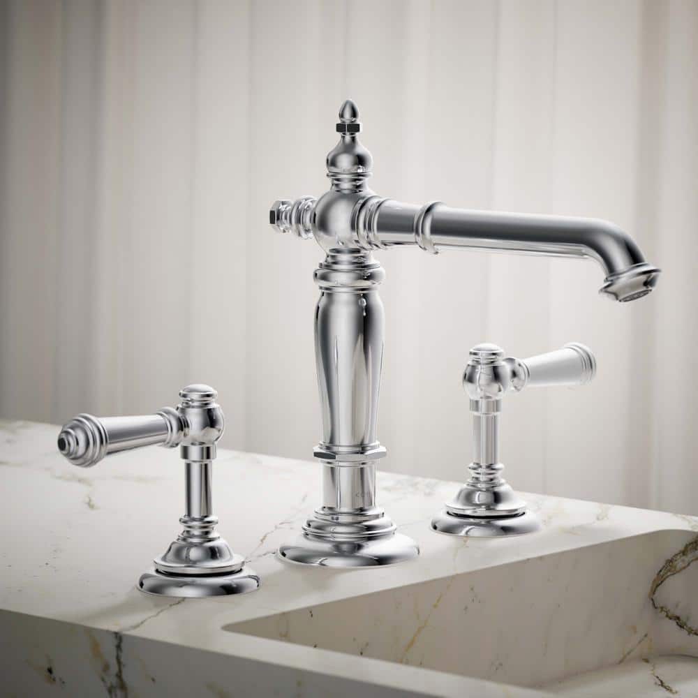 Artifacts Elegance Polished Chrome Bathroom Sink Spout
