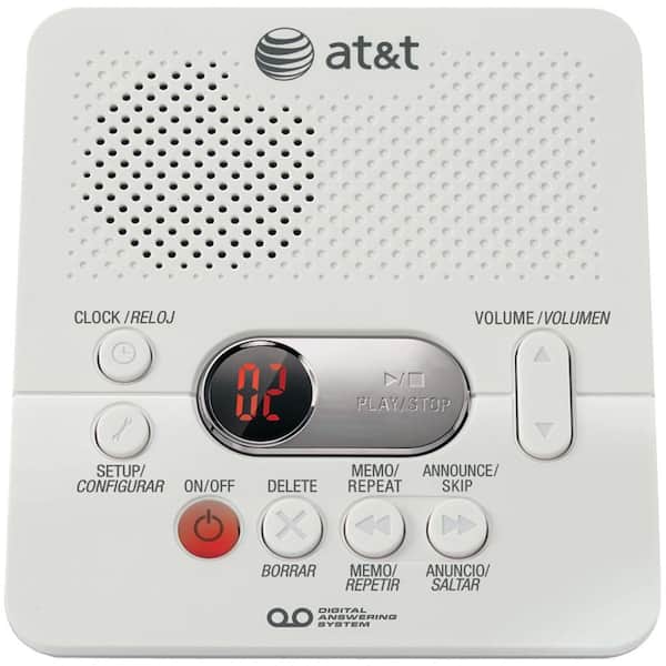 AT&T Digital Answering Machine with Variable Speed Playback