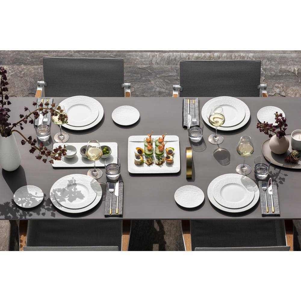 Elegant Clear Glass White Wine Set of Four