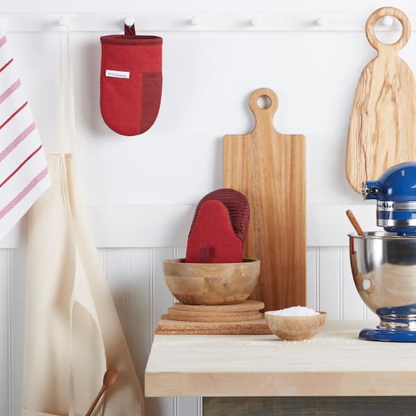 Beacon Cotton Passion Red Mini Oven Mitt Set (2 Pack)