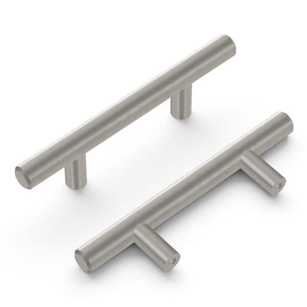 HICKORY HARDWARE Bar Pull Collection Pull 64 mm Center-to-Center Stainless Steel Finish