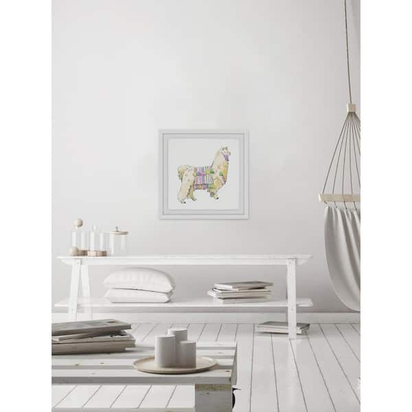 Unbranded 48 in. H x 48 in. W "Regal Alpaca" by Marmont Hill Framed Printed Wall Art
