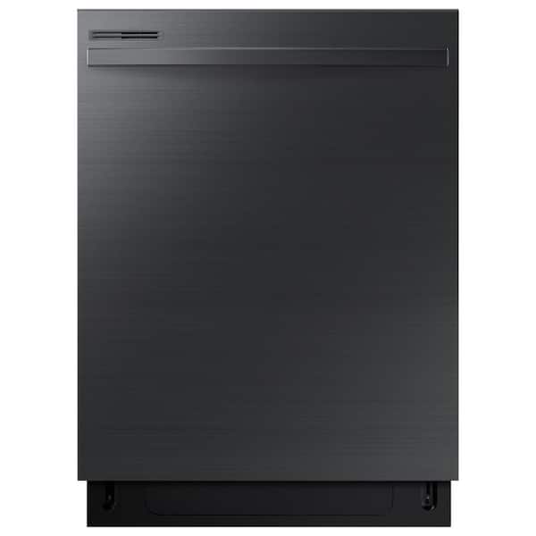 Samsung 24 in. Top Control Built-In Tall Tub Dishwasher in Black Stainless Steel with 4-Cycles, 55 dBA