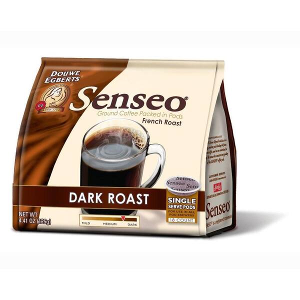 Senseo Dark Roast Coffee Pods, 108-count-DISCONTINUED