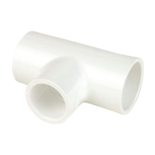 DURA 1 in. x 1 in. x 1/2 in. Schedule 40 PVC Reducing Tee Fitting