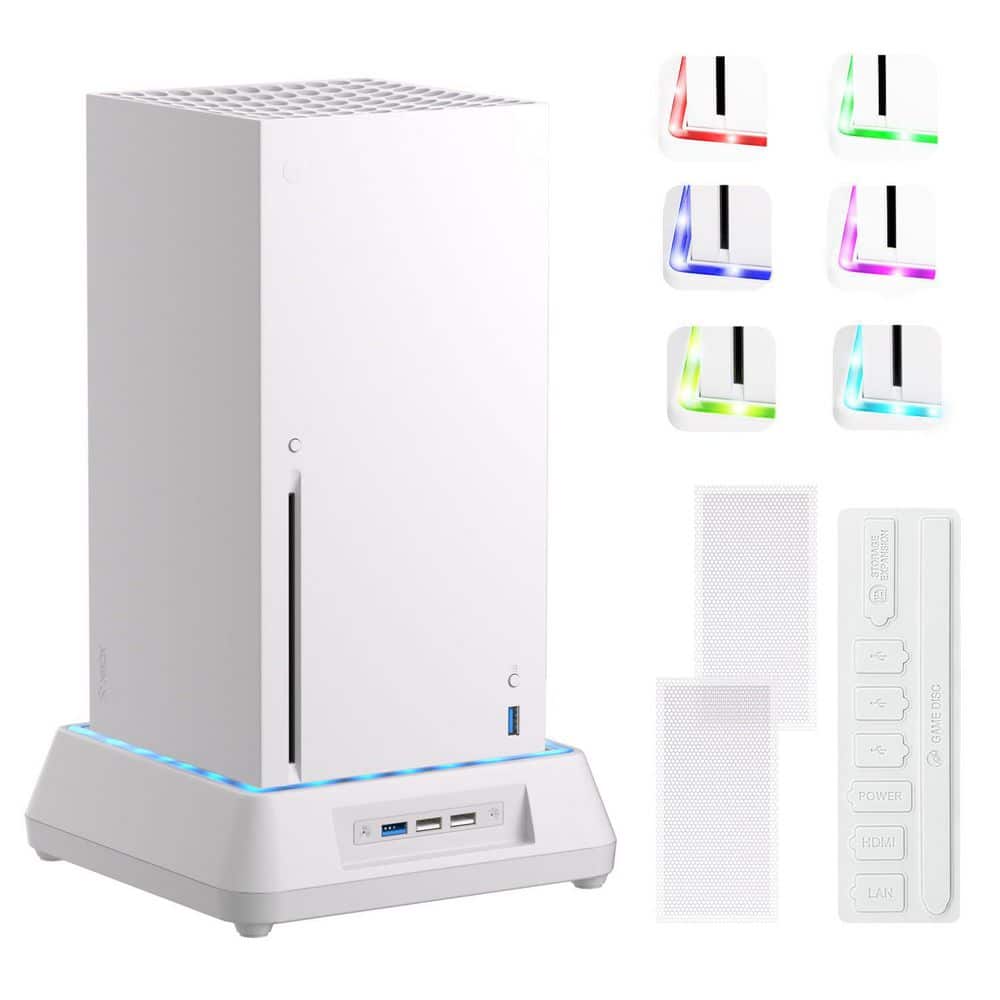 Cooling Fan for Xbox Series X, Xbox Series X Cooling Stand with LED Indicator Only Compatible with Xbox Series X White price history on PriceWatchPro