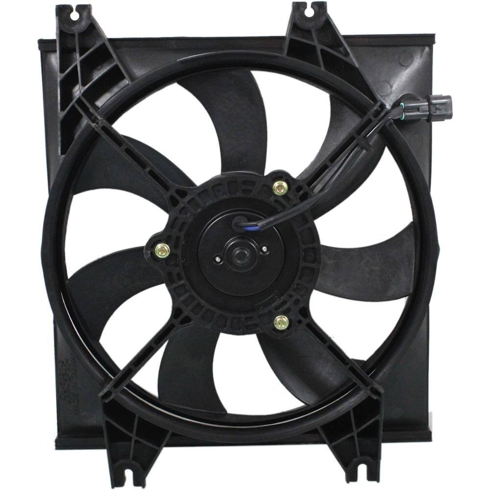 Cooling Fan Assembly Compatible with Hyundai Accent 2000-2006 A/C Condenser Fan, 1.5L, 1.6L, Single fan price history on PriceWatchPro