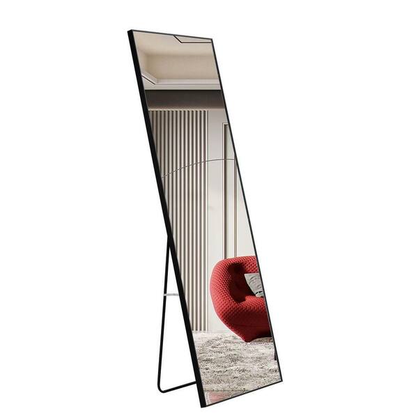 Frameless ultra-narrow dressing mirror full-body wall-mounted self