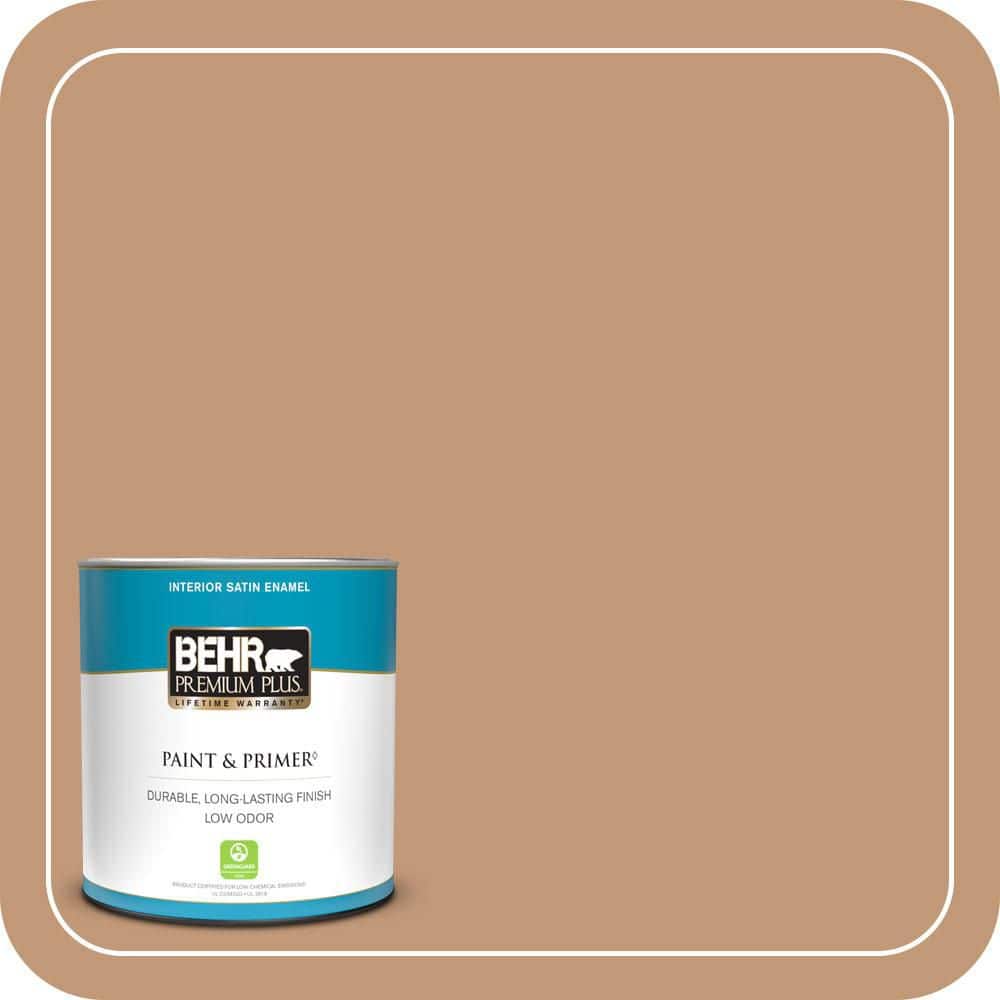 1 qt. #HDC-AC-02 Copper Moon Satin Enamel Low Odor Interior Paint & Primer price history on PriceWatchPro