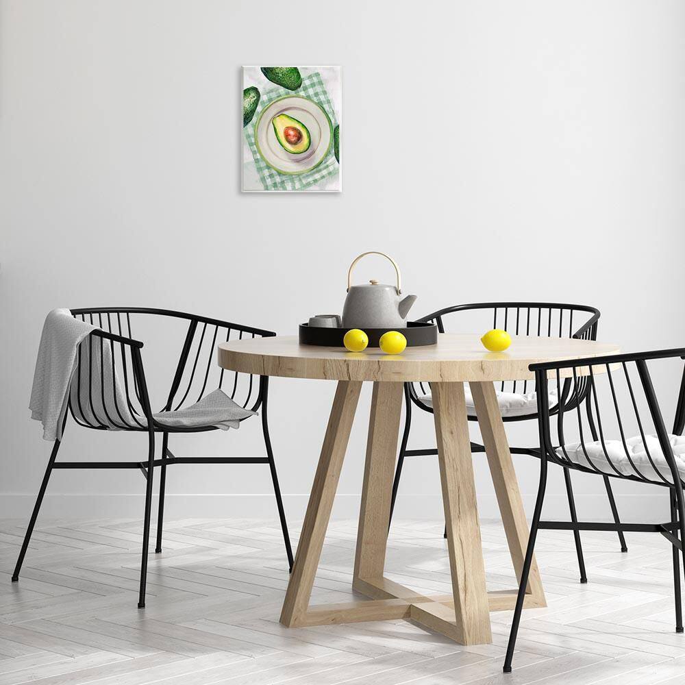Delicious Avocado on Plate by Lil' Rue Unframed Food Graphic Art Print 14 in. x 11 in. price history on PriceWatchPro