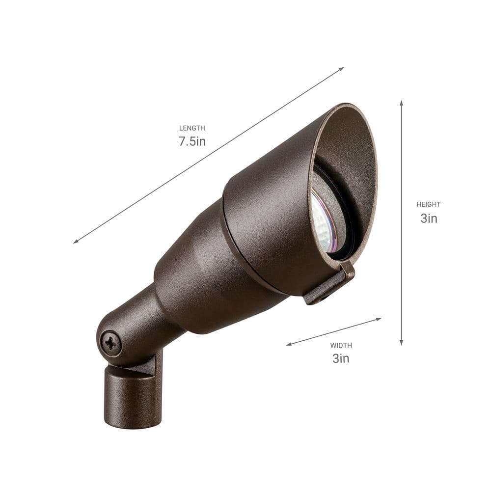 Transitional 3" Black Ambient Floor Light with Heat-Resistant Glass
