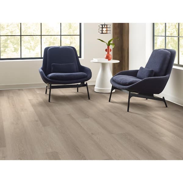 Acadia Rosso 8 MIL x 7 in. W x 48 in. L Water Resistant Glue Down Vinyl Plank Flooring (34.98 sq. ft./ case )