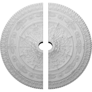 37-1/2 in. x 5 in. x 3-3/8 in. Naple Urethane Ceiling Medallion, 2-Piece (Fits Canopies up to 3-1/2 in.)
