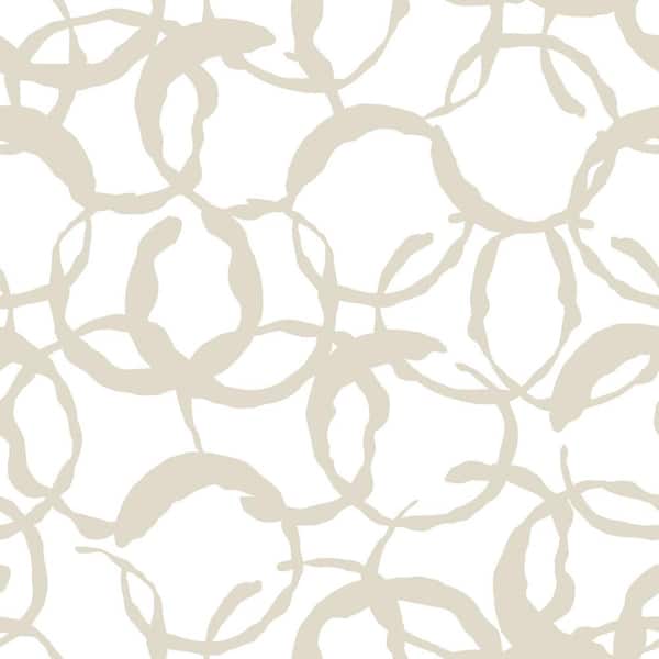 RoomMates Scattered Rings Vinyl Peel and Stick Wallpaper (28.29 sq. ft.)