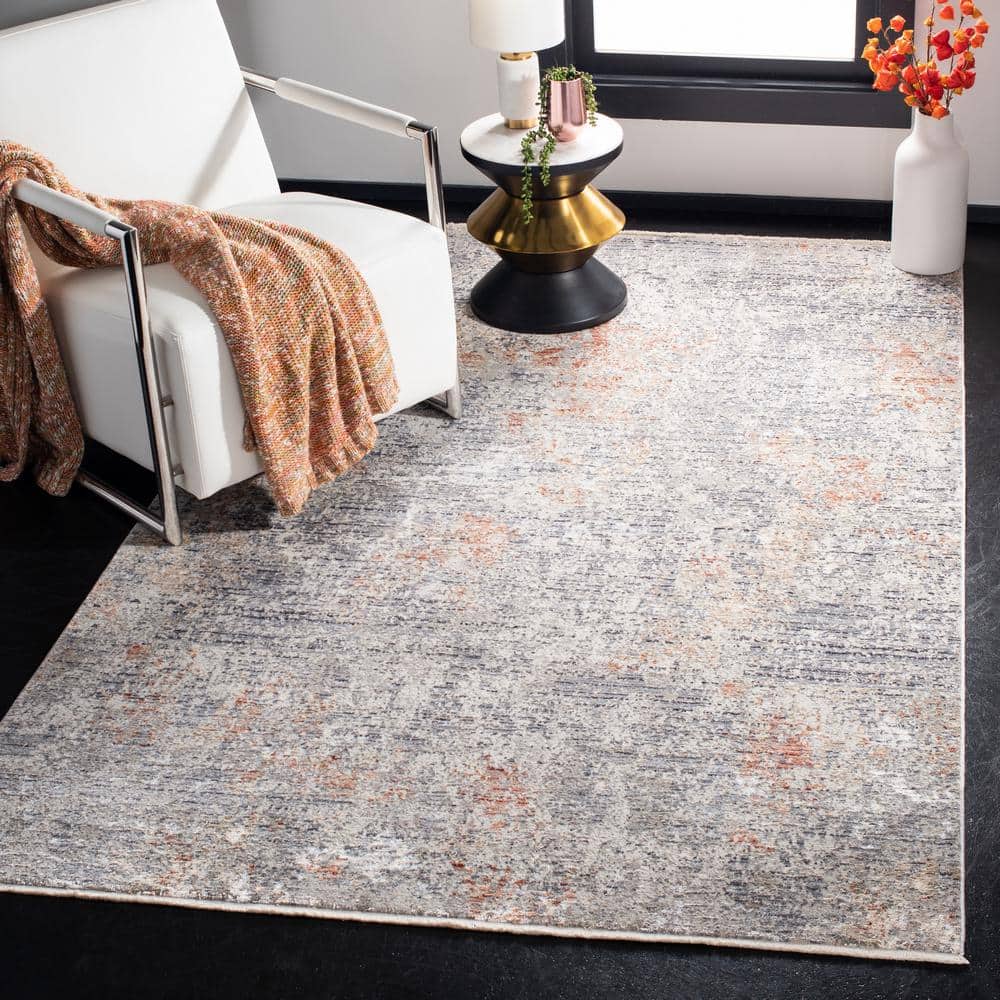 Dream 7 ft. x 7 ft. Square Gray/Multi Abstract Area Rug price history on PriceWatchPro