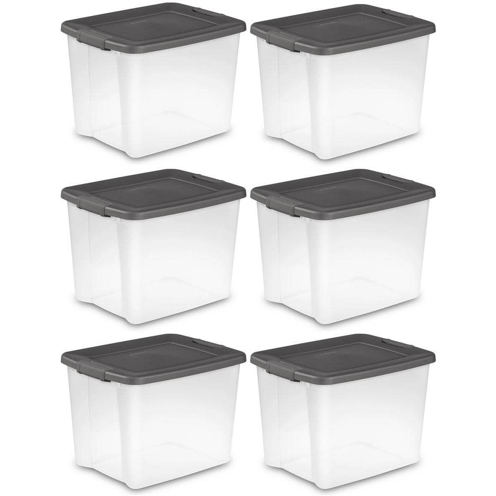  Simply Tidy Photo Storage Box Store and Protect Pictures,  Documents, and Prints - Black, Bulk 12 Pack