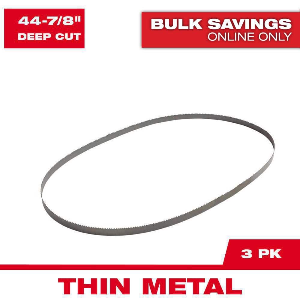 Milwaukee 44-7/8 in. 18 TPI Deep Cut Portable Bi-Metal Band