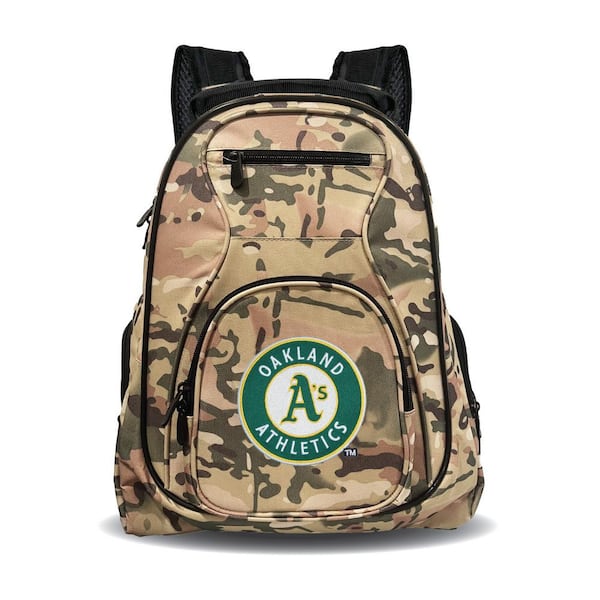 Mojo Oakland Athletics 19 in. Premium Laptop Backpack-CAMO