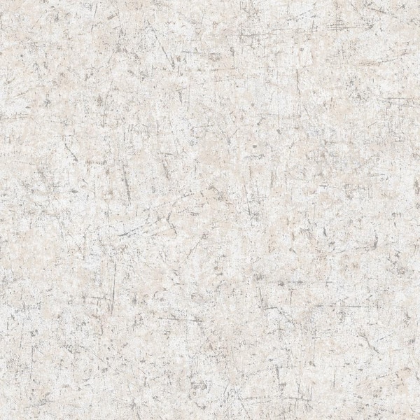 Scratch Texture Wallpaper in Beige, Grey and White