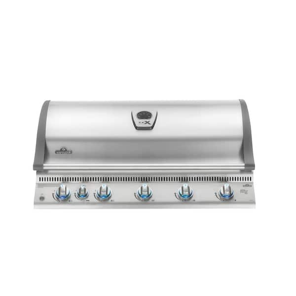 NAPOLEON Built-in LEX 730 with Infrared Bottom and Rear Burners Natural Gas Grill in Stainless Steel