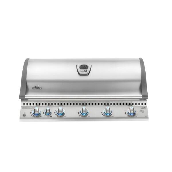 NAPOLEON Built-in LEX 730 with Infrared Bottom and Rear Burners Propane Gas Grill in Stainless Steel