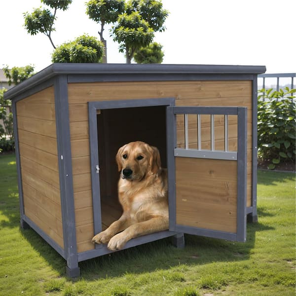 Lockable dog house hotsell