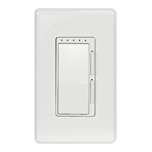 Meestal toevoegen Posters Feit Electric Smart Home Wi-Fi Connected Wireless Dimmer Switch No Hub  Required, Alexa/Google Assistant Compatible, White (3-Pack) DIM/WIFI/3 -  The Home Depot