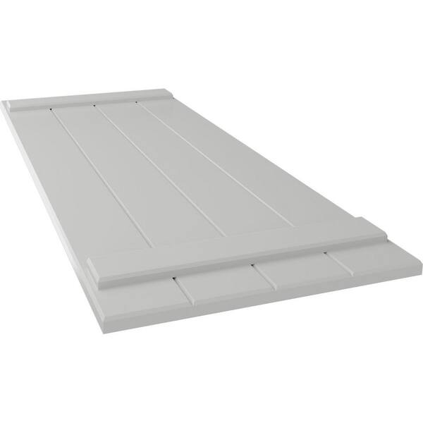 Ekena Millwork 21-1/2 in. x 49 in. True Fit PVC Four Board Joined