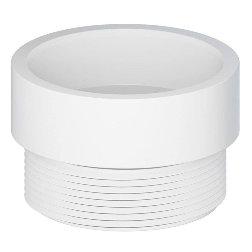 2 in. White PVC DWV Male Adapter, MPT x Hub Fitting for Drain, Waste & Vent Systems (50-Pack) price history on PriceWatchPro